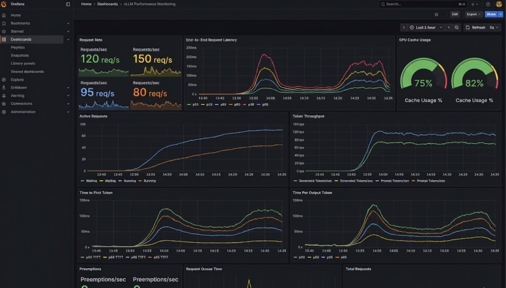 Grafana vLLM