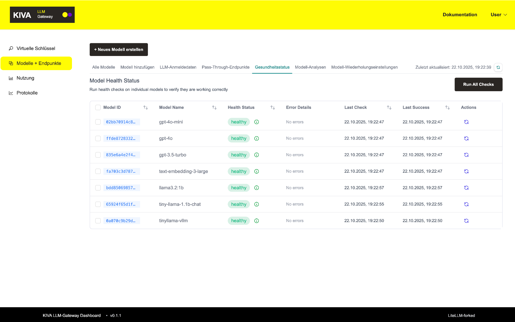 LiteLLM Admin UI